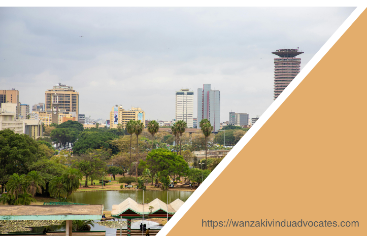 Wanza Kivindu Advocates - Nairobi City Skyline